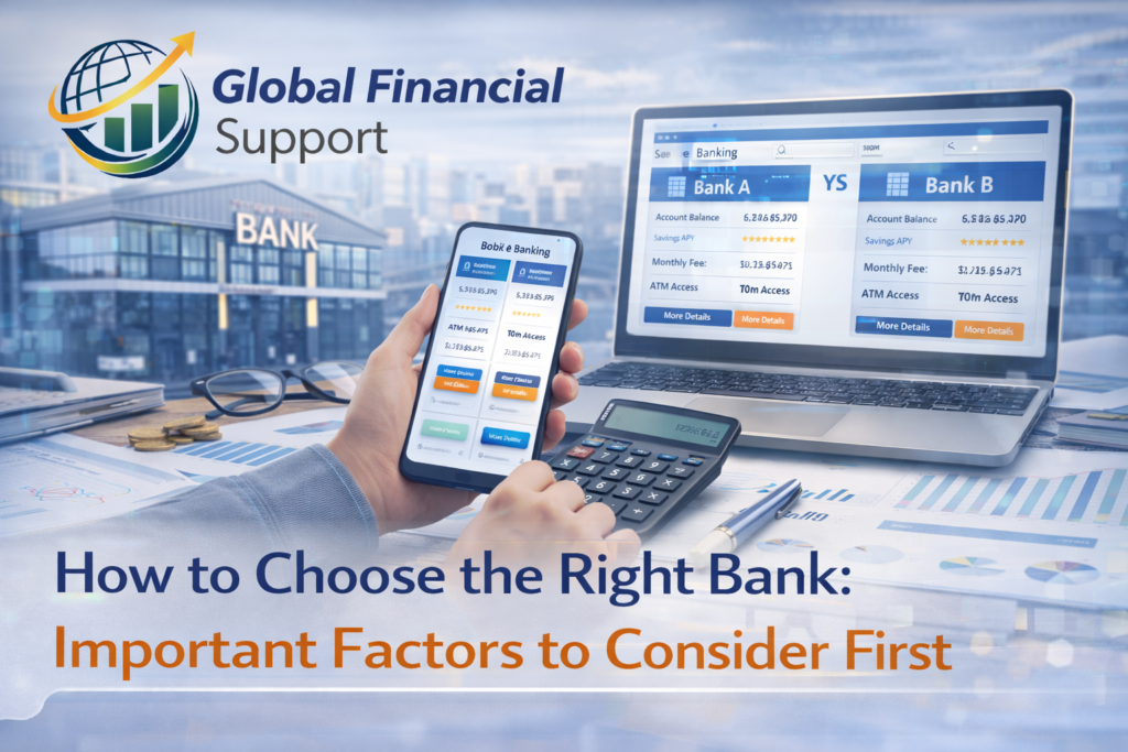 How to Choose the Right Bank: Important Factors to Consider First